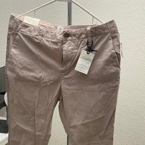 Dusty Rose Girlfriend Fit Chino by GAP